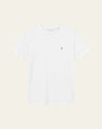 Norregaard Contrast T-shirt i hvit i bomull, t-skjorte fra Les Deux hos Image Mandal