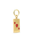 Etta - Ace Of Hearts Charm Stainless Steel