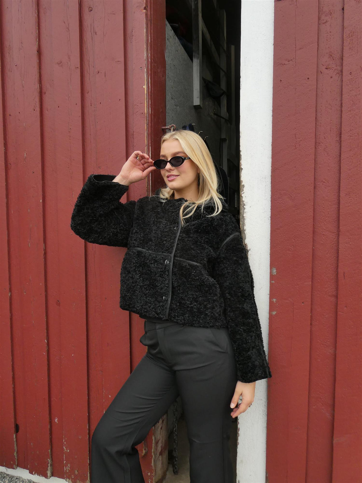 Castor Faux Fur Jacket