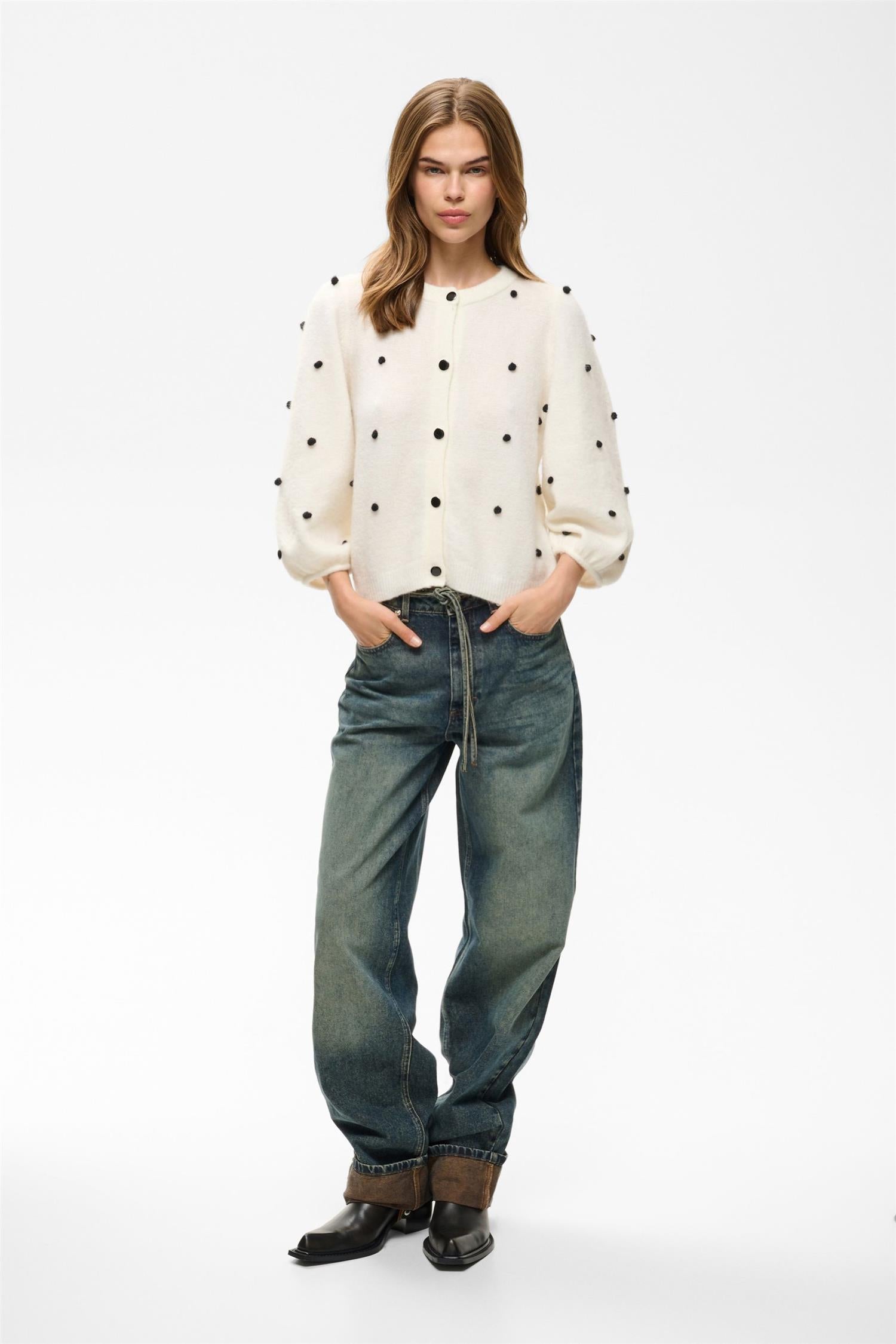 Gzalpha Dot Cardigan