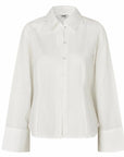 Aulori M Blouse i hvit i bomull, bluse fra MBYM hos Image Mandal