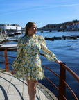 New Lovely Dress i gul i bomull, kjole fra Golightly hos Image Mandal