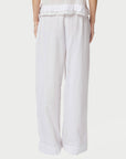 Heifa Linen Pants i hvit bakfra, bukse fra Neo Noir hos Image Mandal