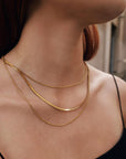 Matilde - Triple Chain Necklace Stainless Steel