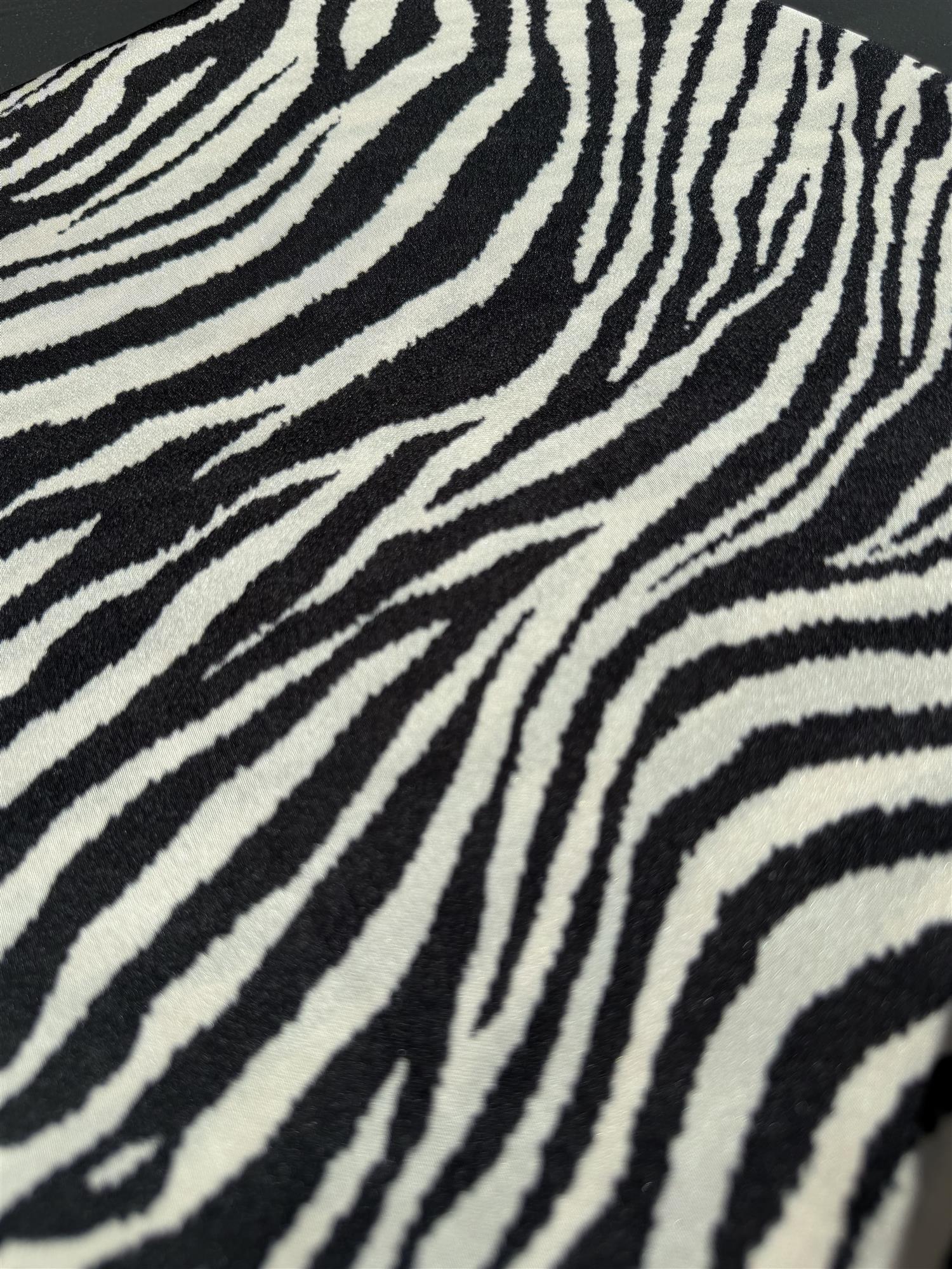 zebra scarf