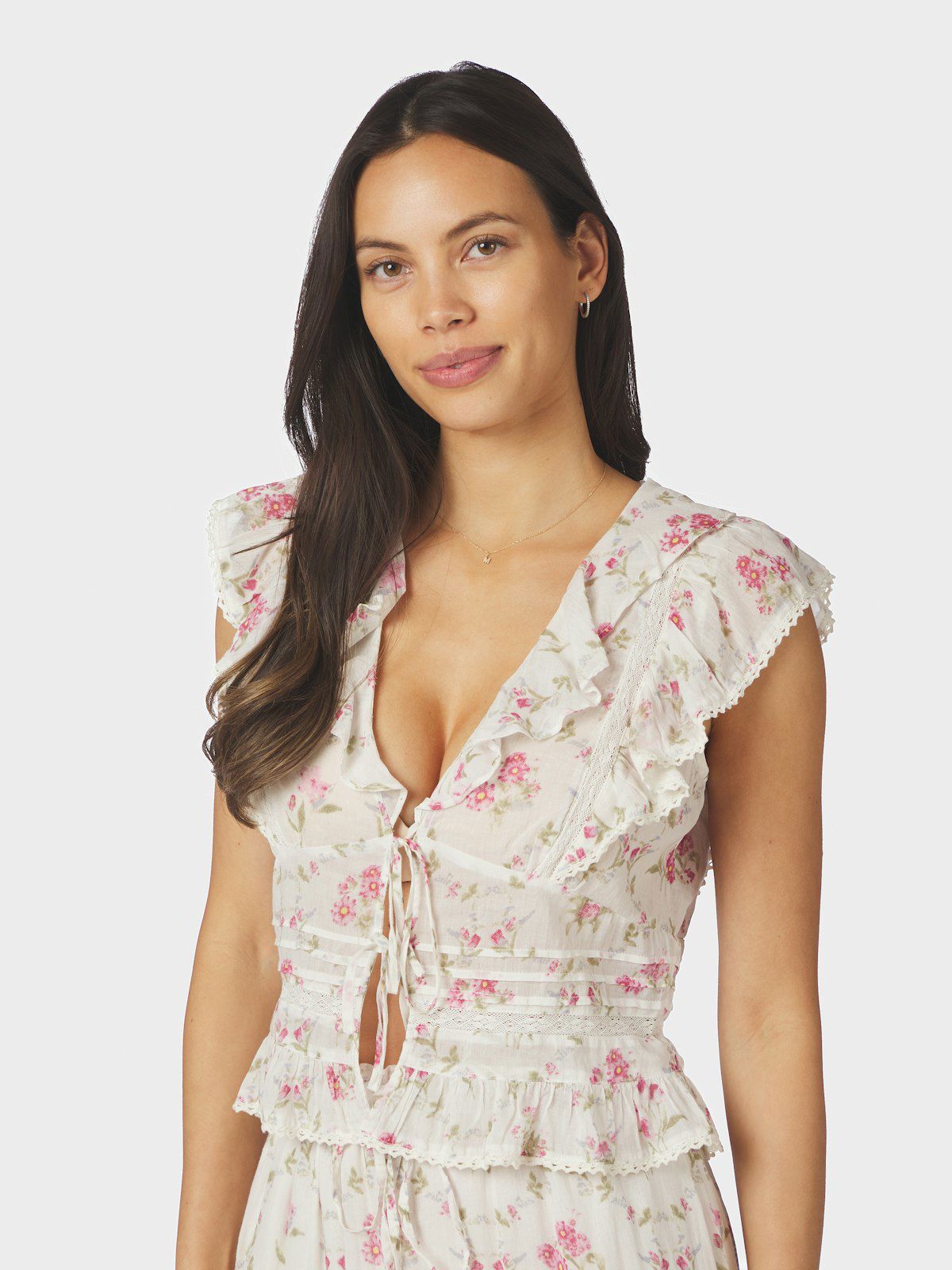 Netali Spring Flower Top