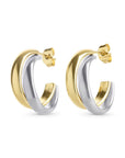 Emmie - Duo Stud Earrings Stainless Steel
