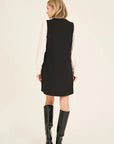 Juliette Spencer Dress i sort sett fra siden, kjole fra A-view hos Image Mandal