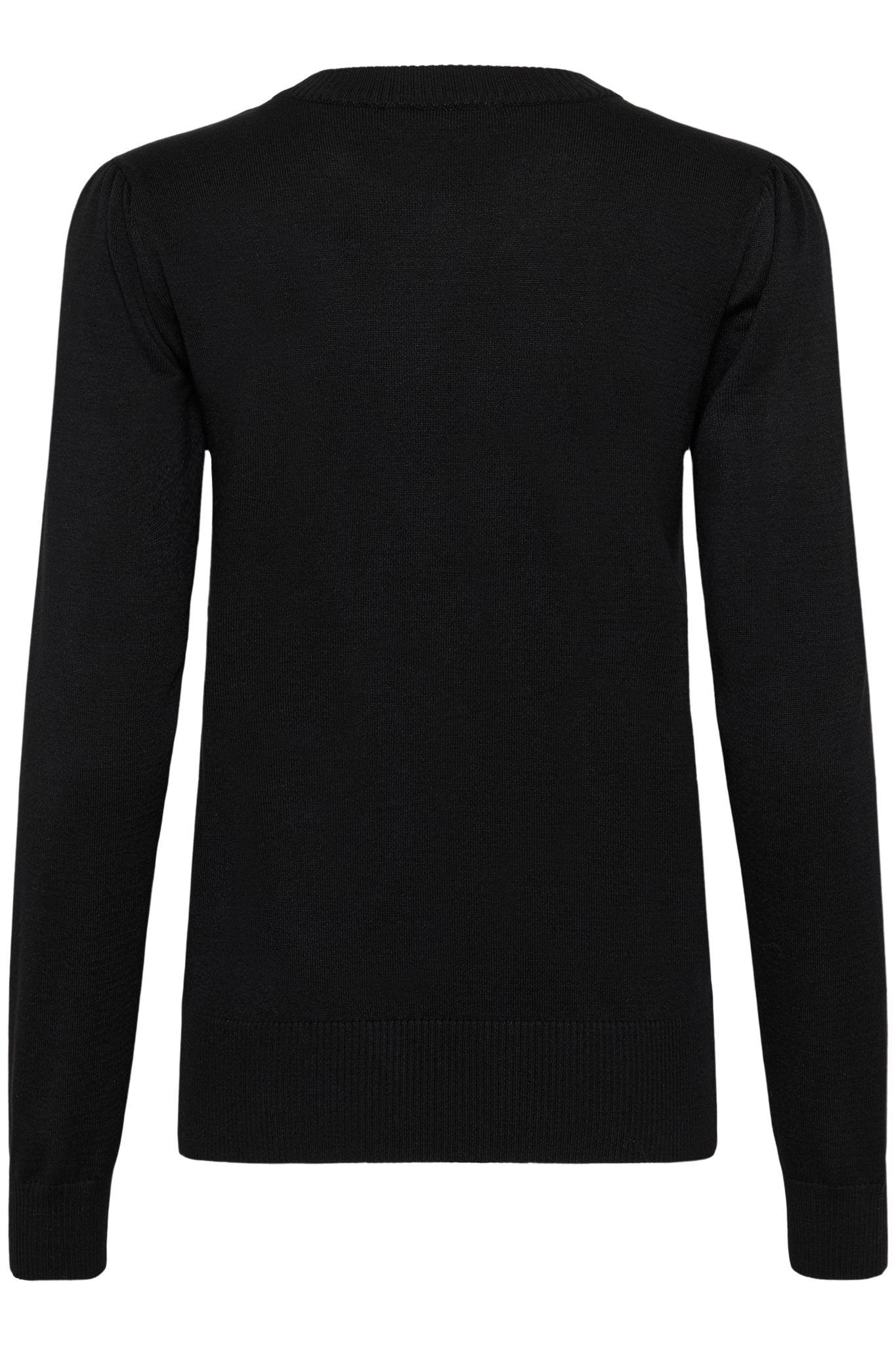 Mila Pullover i sort styling-inspirasjon, genser fra Saint Tropez hos Image Mandal