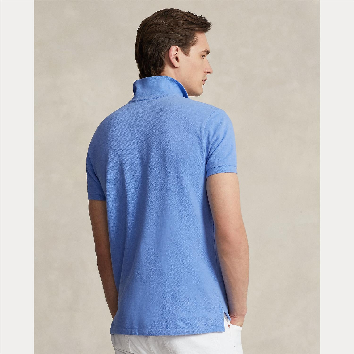 Basic Mesh Ssl Knit i blå bilde 11, piké fra Polo Ralph Lauren hos Image Mandal
