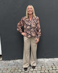 Delsie Vintage Flower Shirt