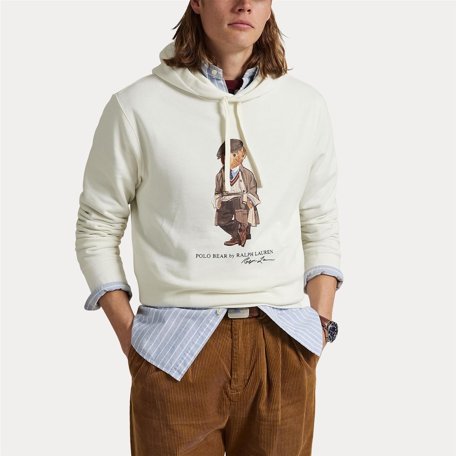 Long-Sleeve Hoodie alternativt utsnitt, genser fra Polo Ralph Lauren hos Image Mandal