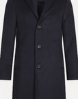 Miles Wool Coat i marineblå i ull, yttertøy fra Urban Pioneers hos Image Mandal