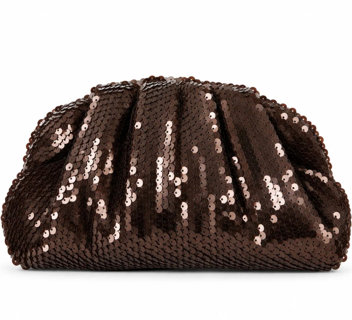 sequin clutch bag
