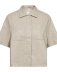 Gittcc Ss Shirt i bone, skjorte fra Co'couture hos Image Mandal