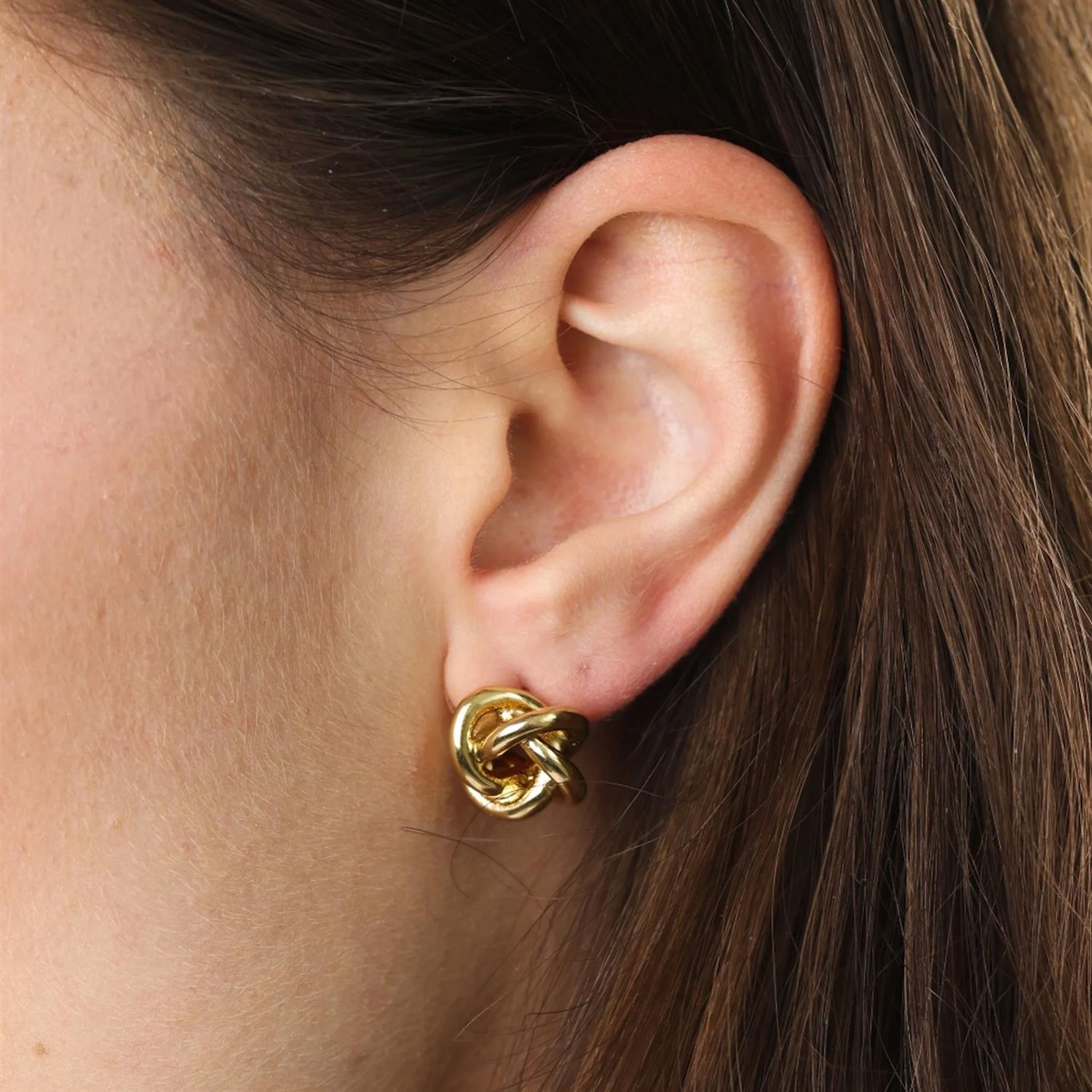 Karla - Knot Stud Earrings Stainless Steel