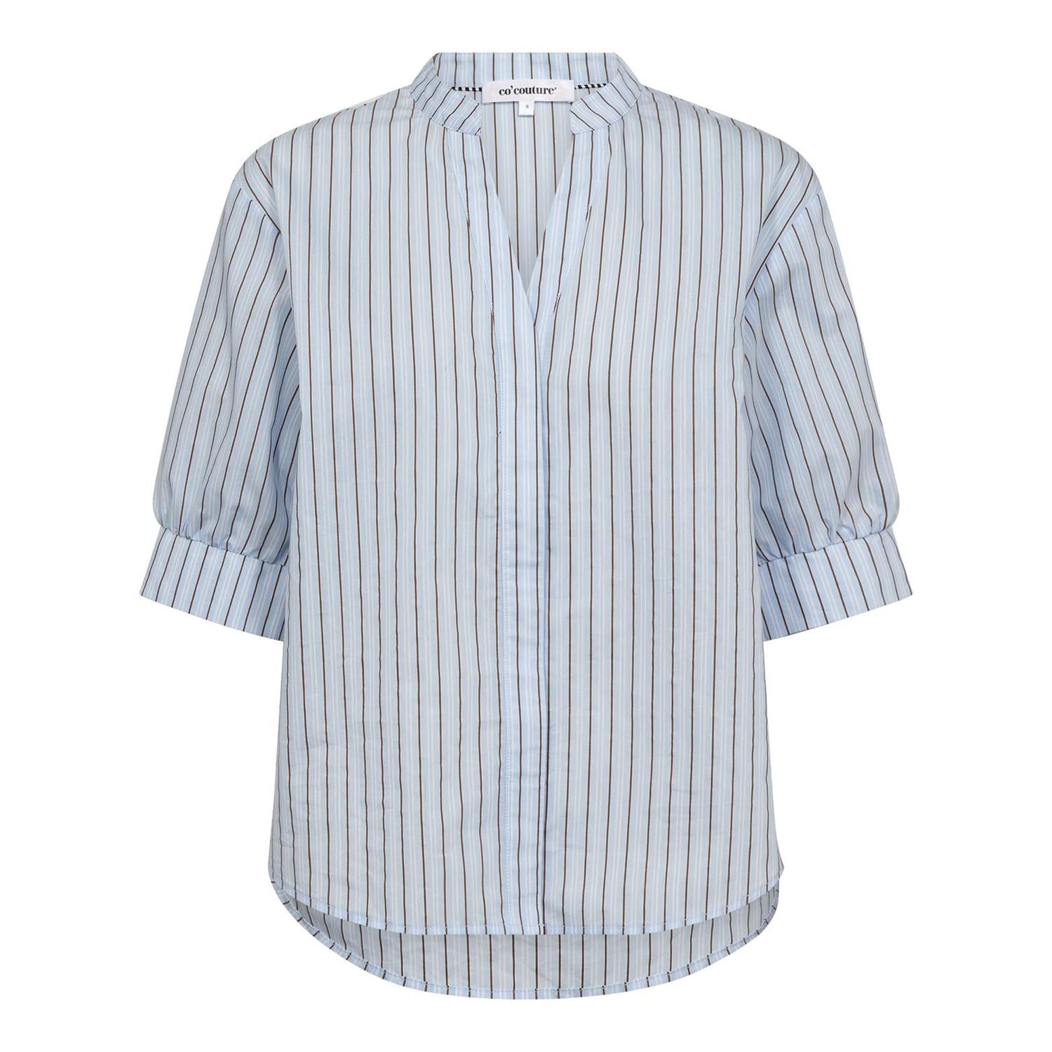 Felinecc Ss Shirt i pale blå sett fra siden, skjorte fra Co'couture hos Image Mandal