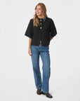 benuuta fluffy knit cardigan