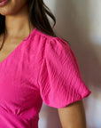 Dariah Structure Solid Dress