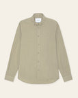 Konrad Cotton Linen Shirt i beige på modell, skjorte fra Les Deux hos Image Mandal