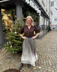 Glitter Plisse Skjørt stylet antrekk, skjørt fra Co'couture hos Image Mandal