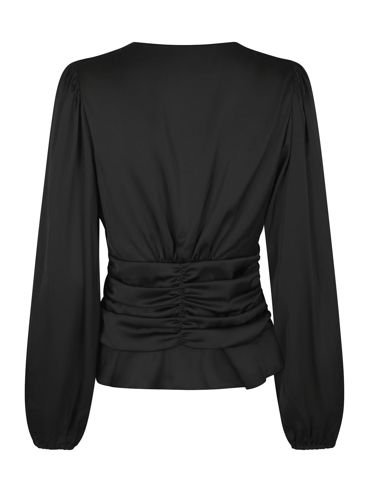 Pascal Drapy Satin Blouse