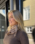 Misty Medium Pointelle Scarf