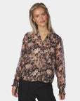 Delsie Vintage Flower Shirt