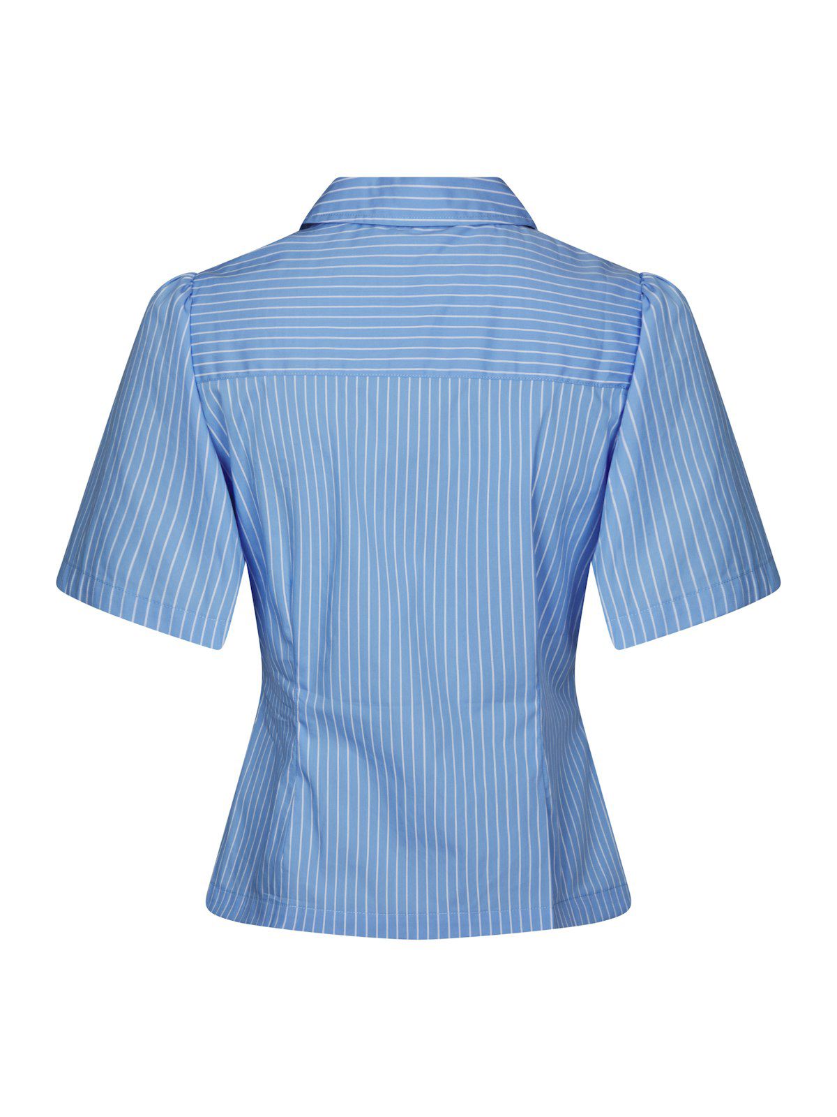 Balara Stripe Poplin Shirt på modell, skjorte fra Neo Noir hos Image Mandal