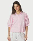 Etta Soft Stripe Stone Shirt