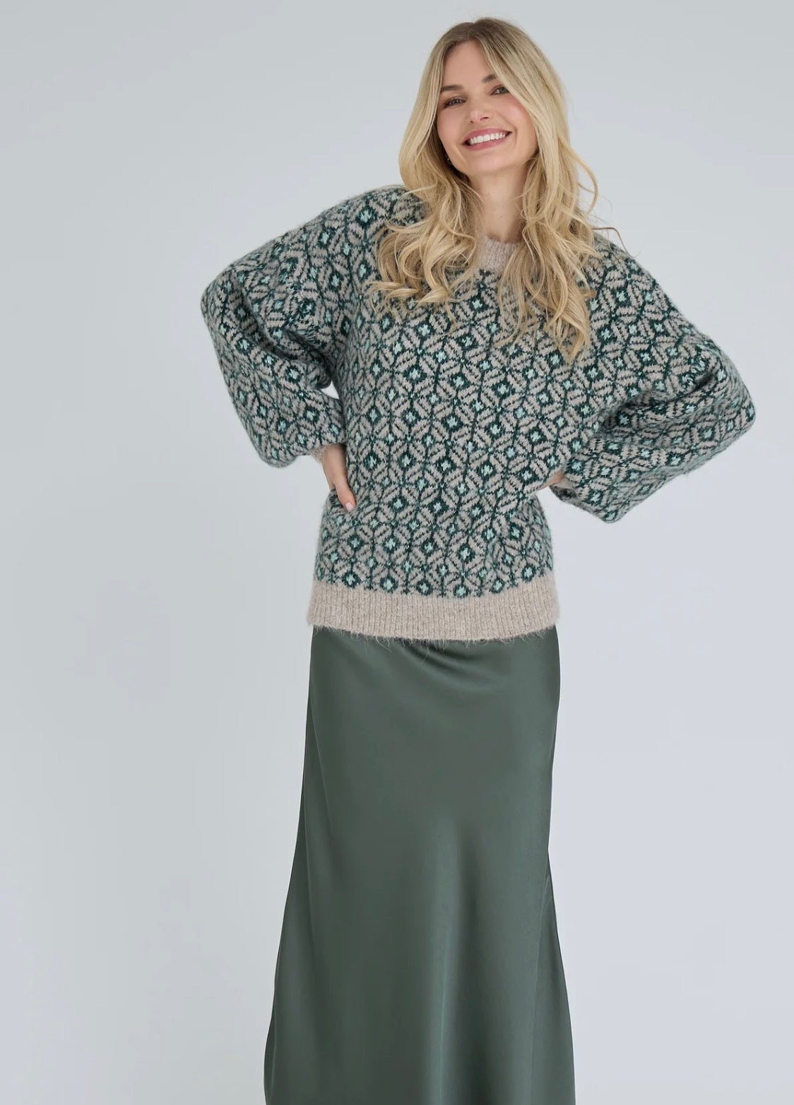 Stavanger knit pullover