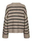 Roeme Fluffy Stripe Knit