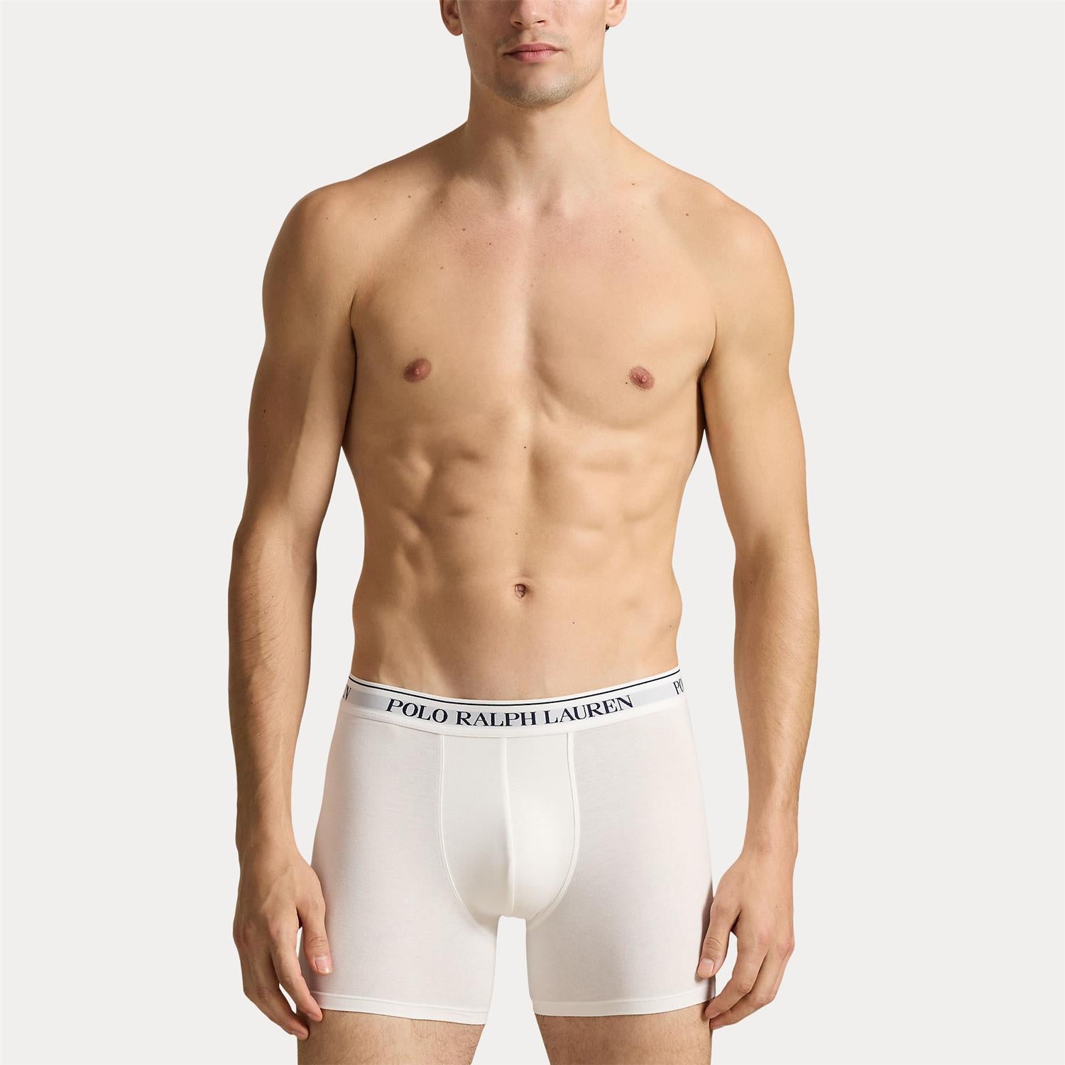 Boxer Brief-3 Pack-Boxer Brief i multi stylet antrekk, undertøy fra Polo Ralph Lauren hos Image Mandal