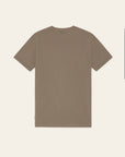 Core Contrast T-Shirt i brun stylet antrekk, t-skjorte fra Les Deux hos Image Mandal