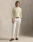 7-Gauge Crew Neck Long-Sleeve Sweater stylet antrekk, genser fra Polo Ralph Lauren hos Image Mandal
