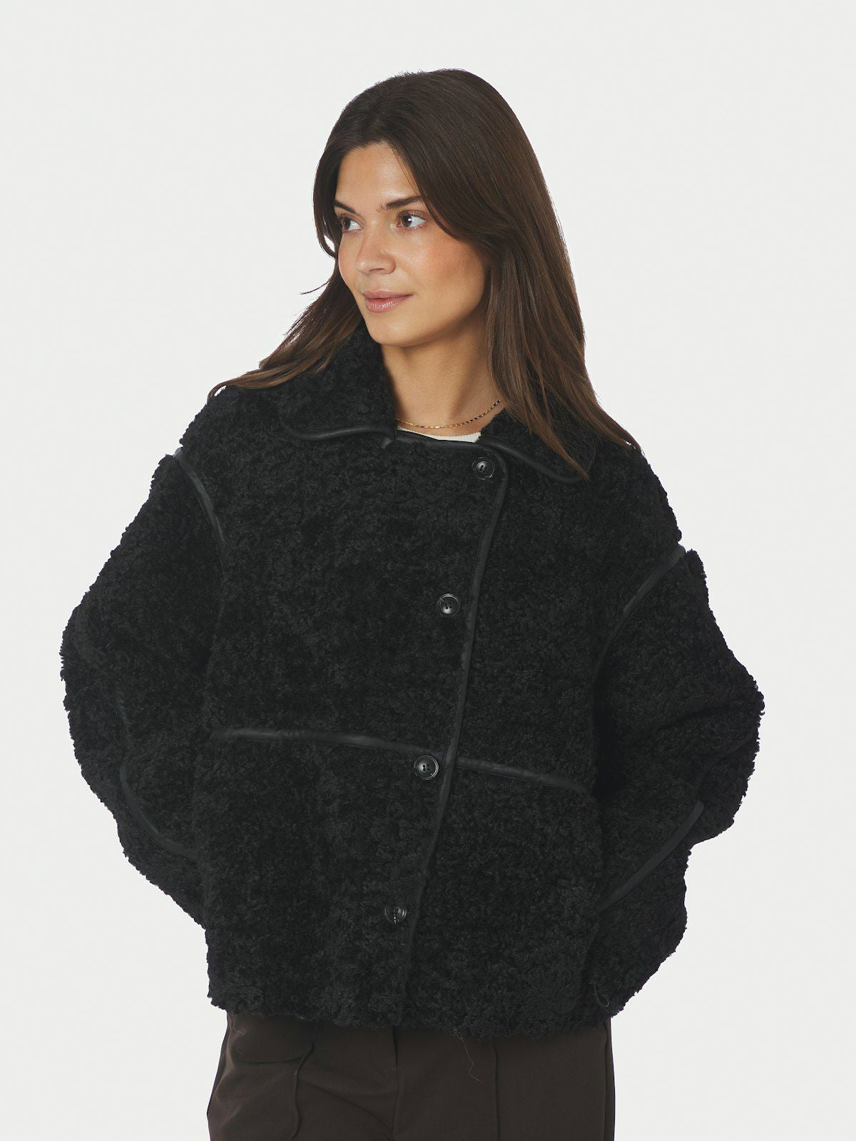 Castor Faux Fur Jacket