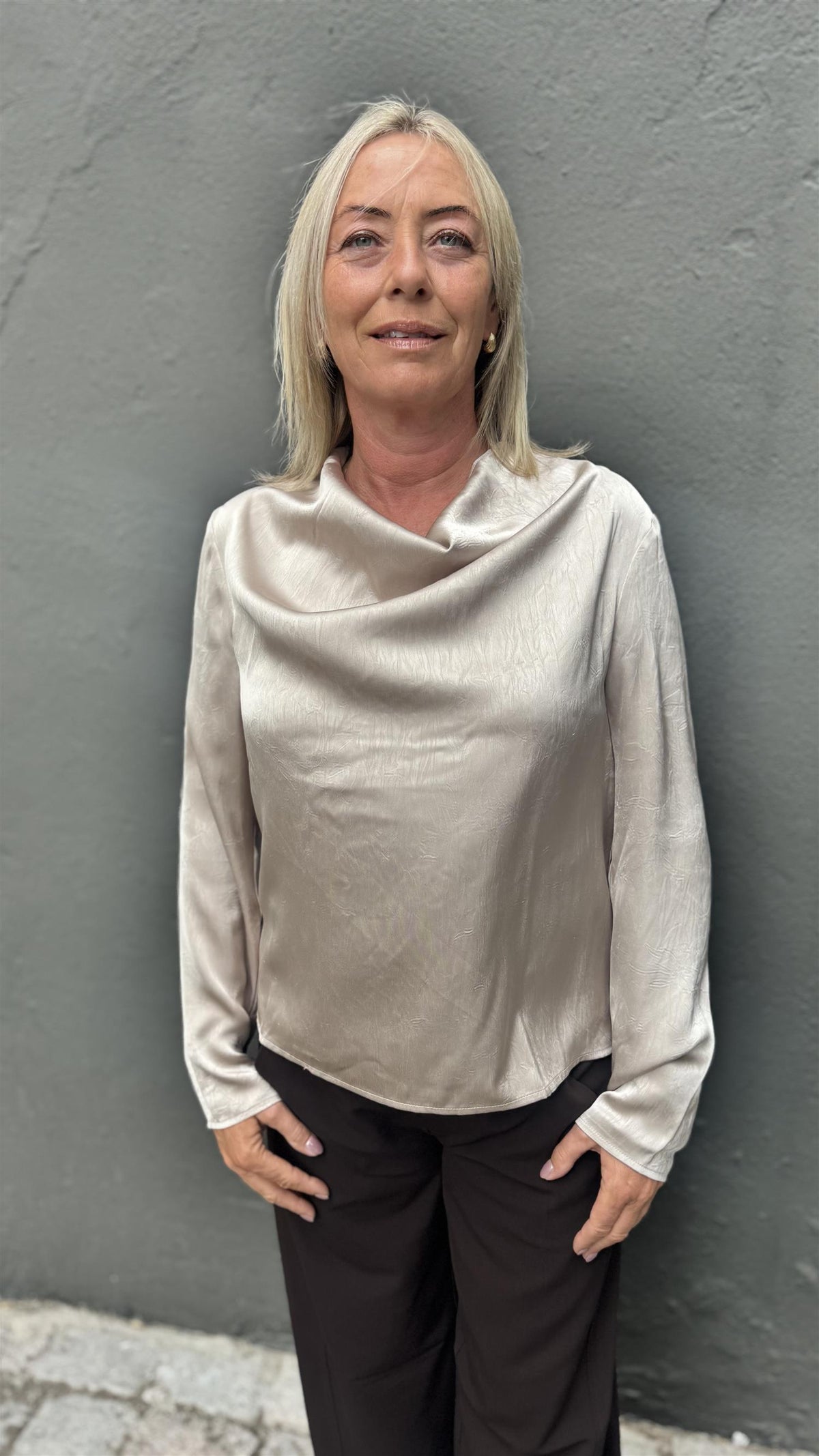 sindra drape Blouse