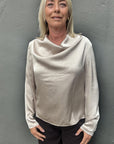 sindra drape Blouse