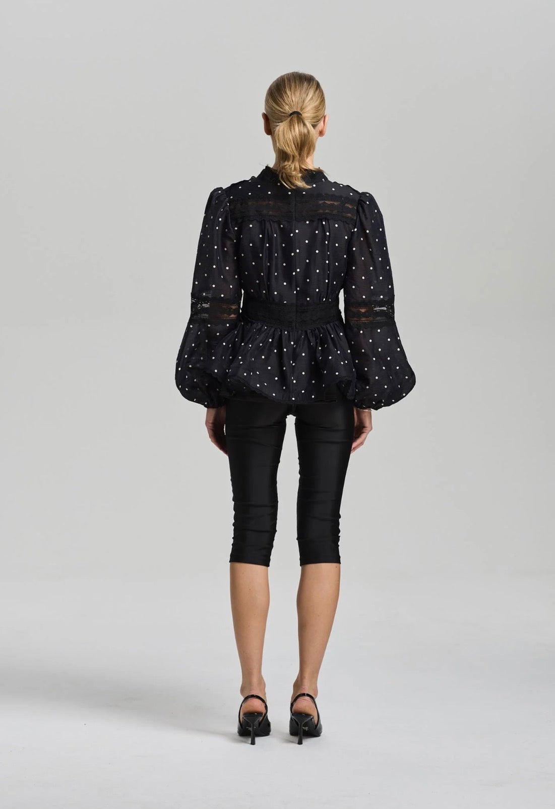 Aliah Dot Blouse