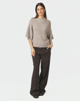 Bandi Fluffy Knit Blouse