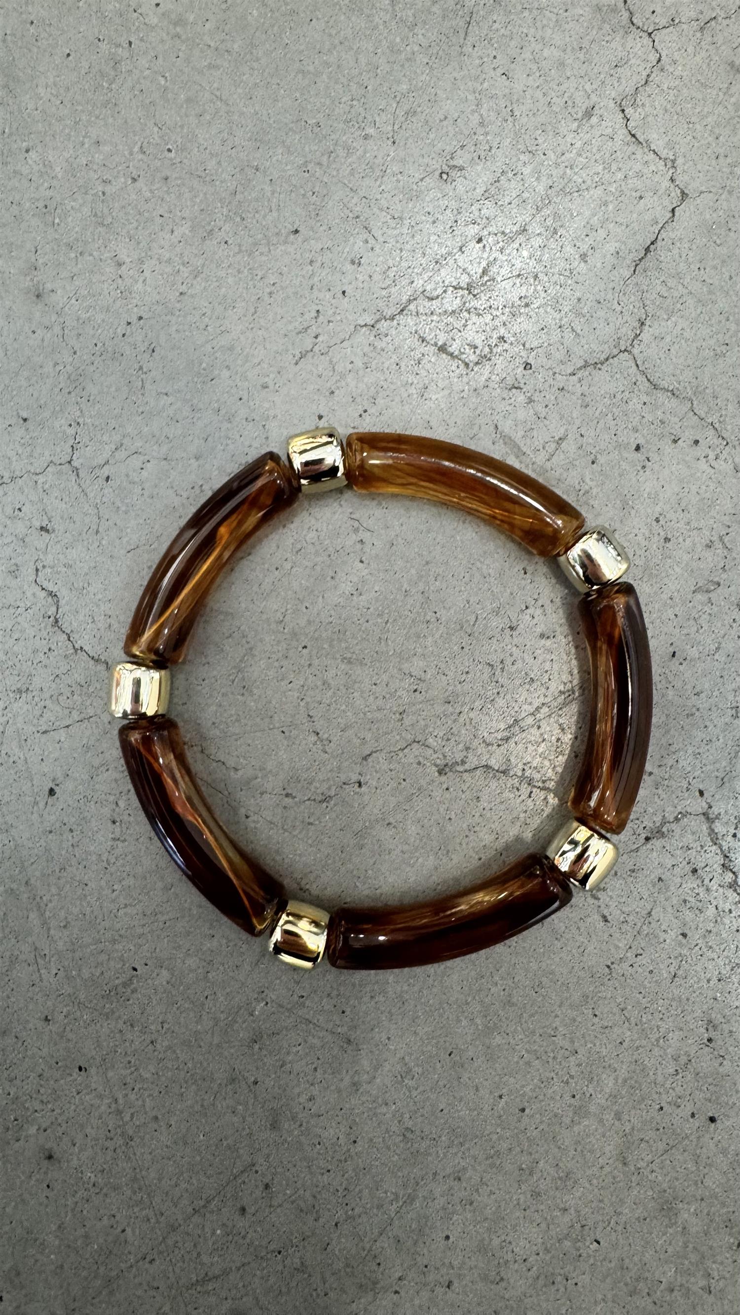 Madeleine - Bead Resin Bracelet