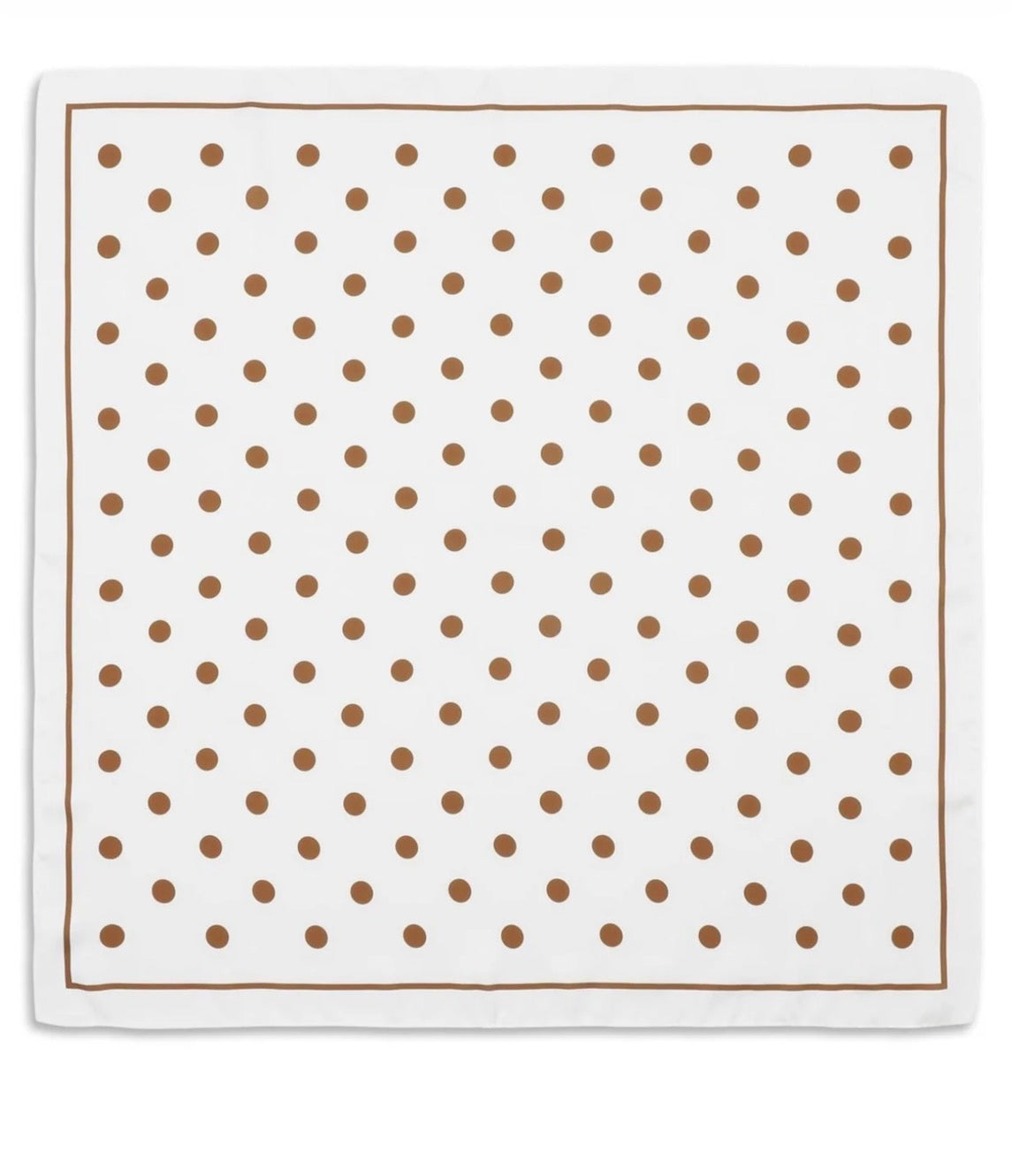Polka dot scarf