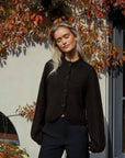 Gio Fluffy Knit Cardigan