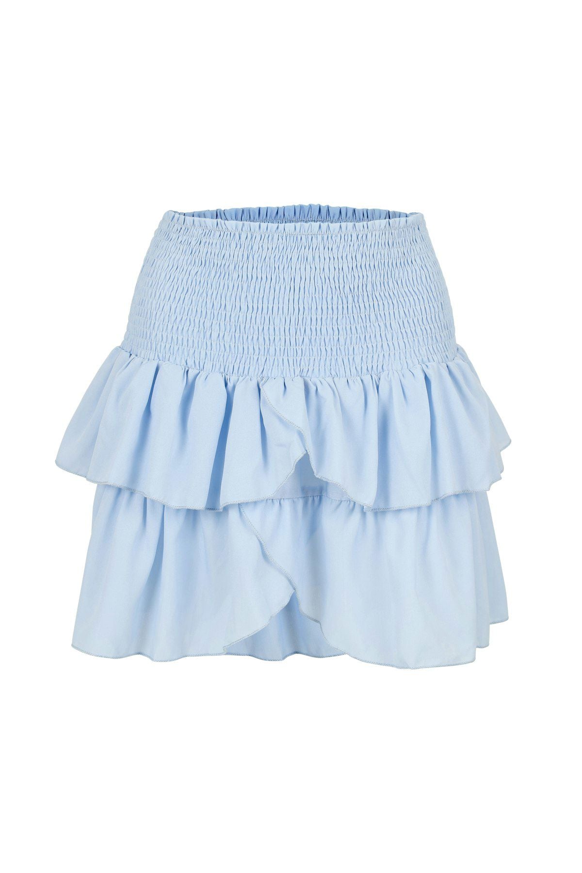 Carin R Skirt i lyseblå, skjørt fra Neo Noir hos Image Mandal
