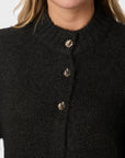 benuuta fluffy knit cardigan