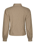 Ritta Stripe Shirt på modell, skjorte fra Neo Noir hos Image Mandal