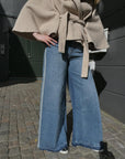 Funky Tyla Jeans Wash Watford i denim blå i bomull, bukse fra Ivy Copenhagen hos Image Mandal