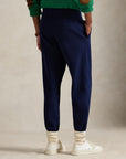 Athletic Pant i marineblå nærbilde av detaljer, bukse fra Polo Ralph Lauren hos Image Mandal