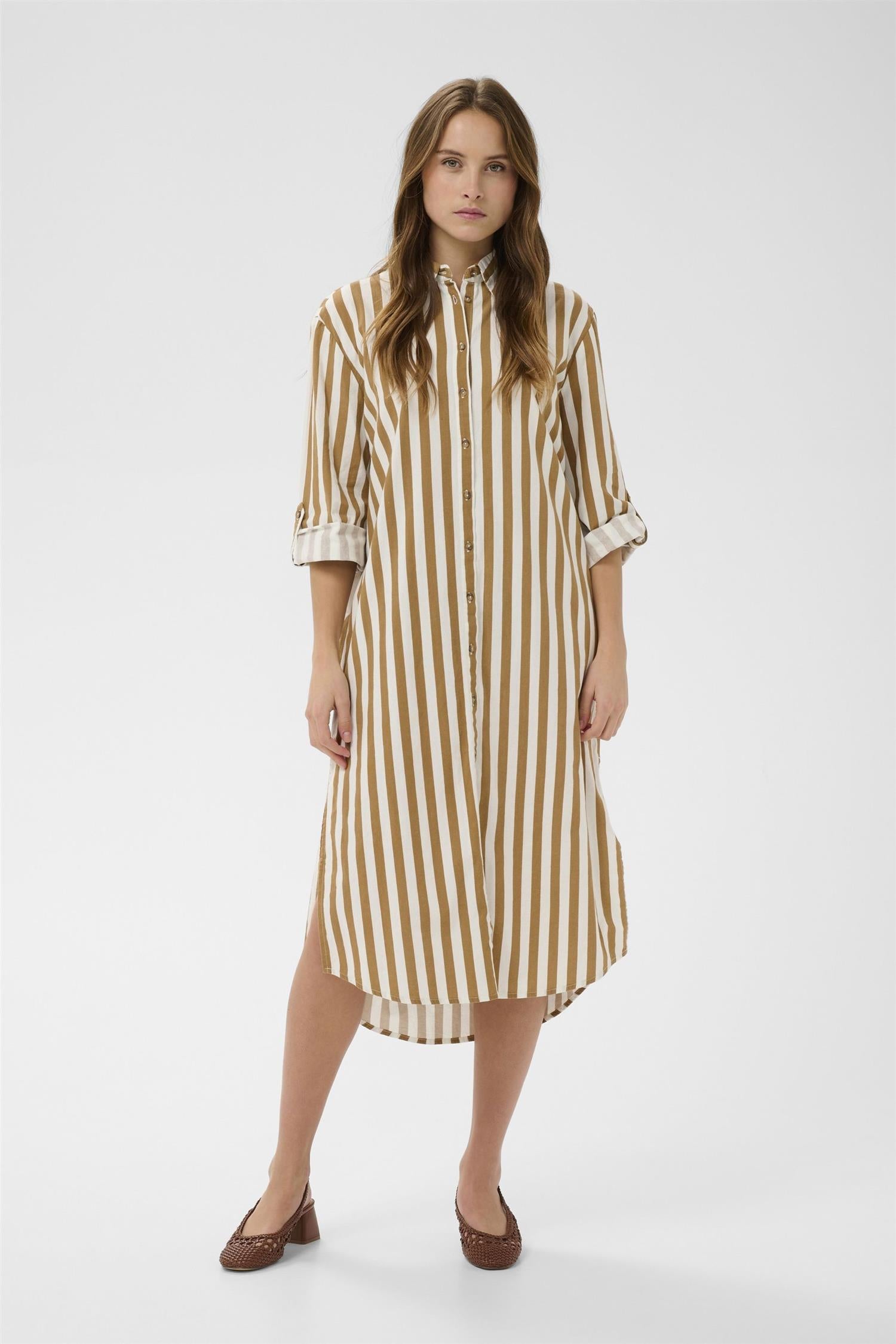 Zalindasz Shirt Dress alternativt utsnitt, kjole fra Saint Tropez hos Image Mandal