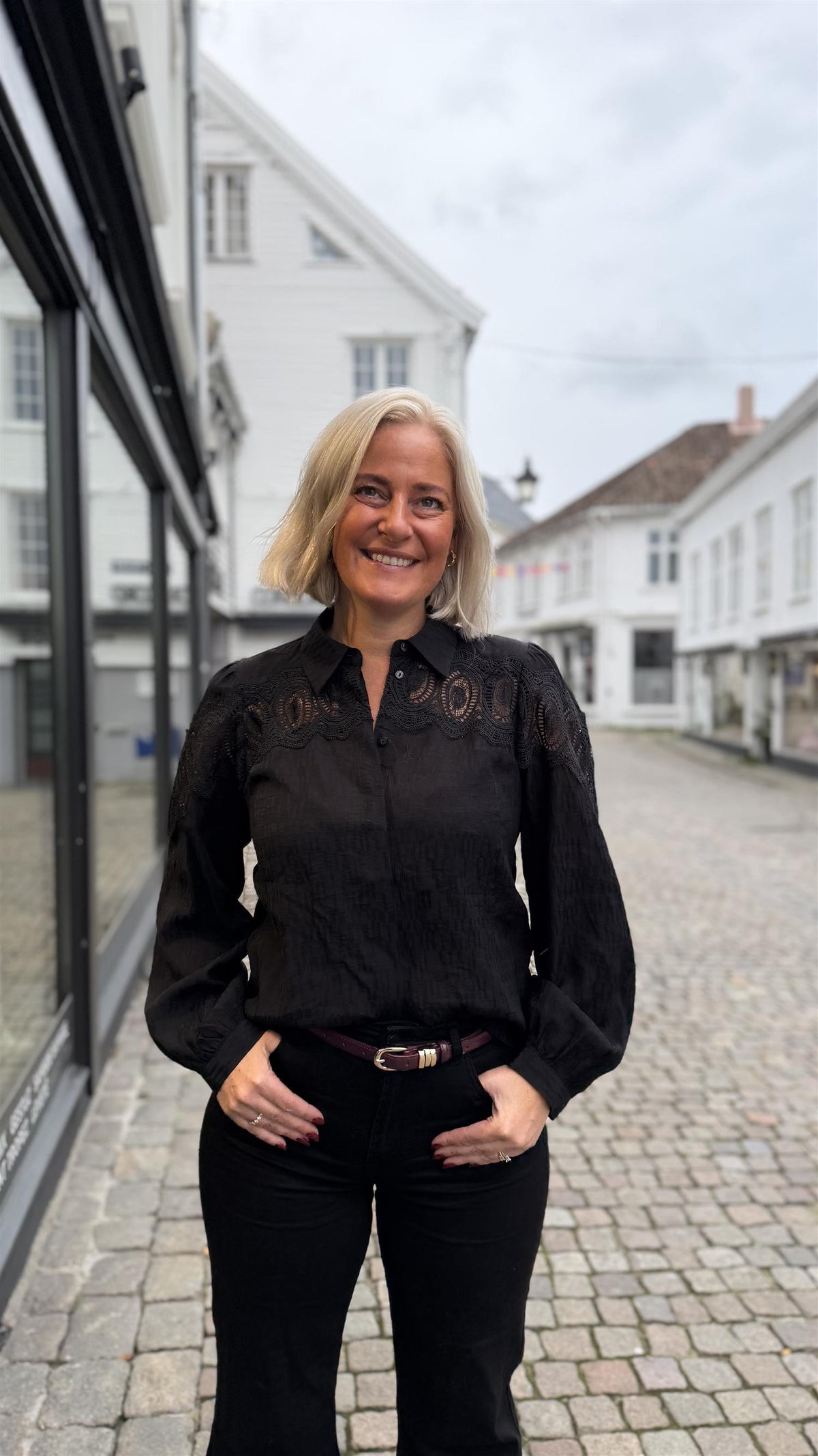 Corinnecc Lace Shirt